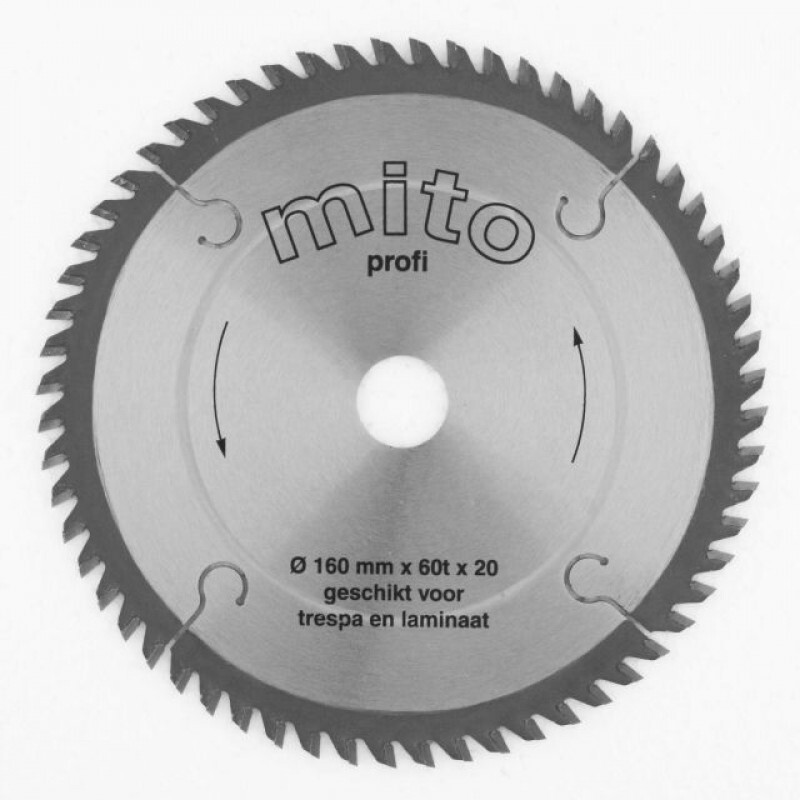 Afbeelding voor Cirkelzaagblad Trespa/ MDF 160/60T/20