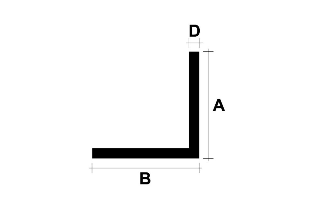 Afbeelding voor PVC Wit Hoek-profiel(3.0)25x25x1.5 per meter