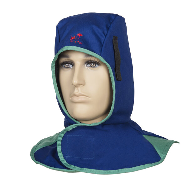 Afbeelding voor Laskap + Klittebandsluiting Blauw
