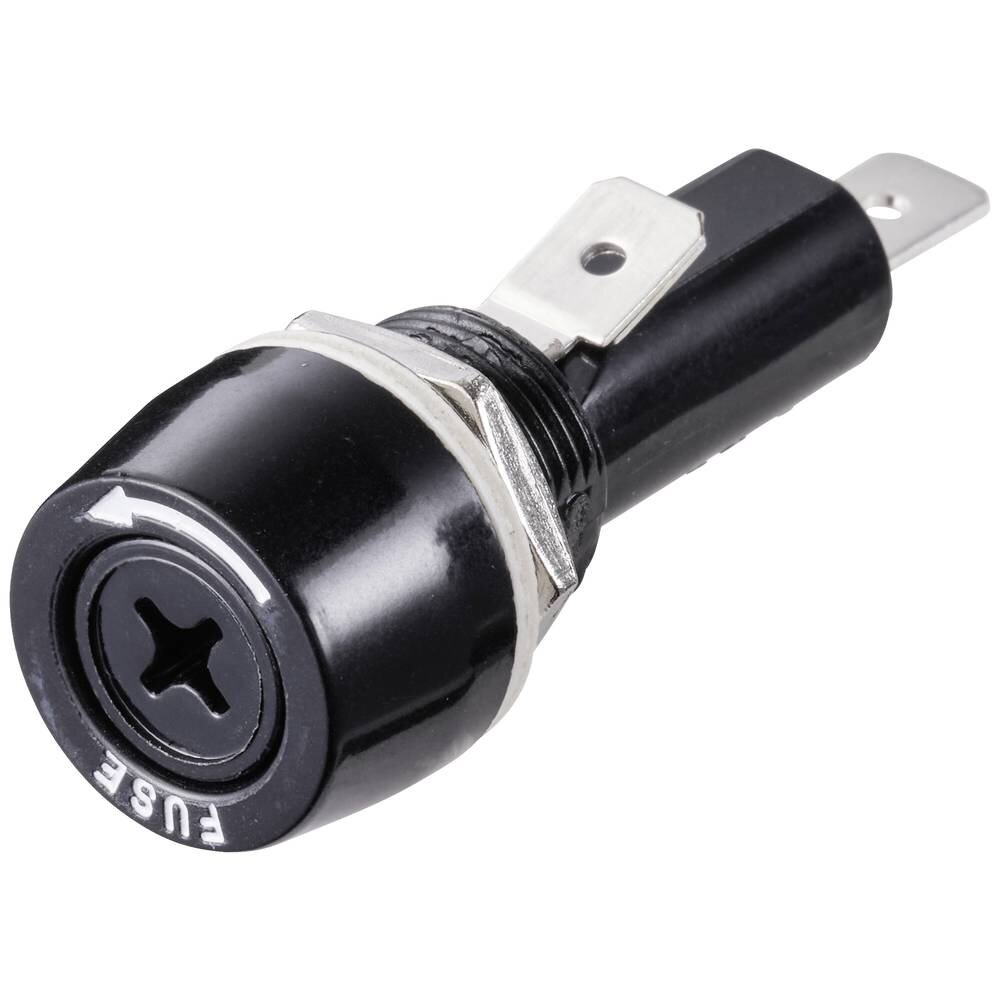 Zekeringhouder voor buiszekering 6,3x32mm 15A 250V