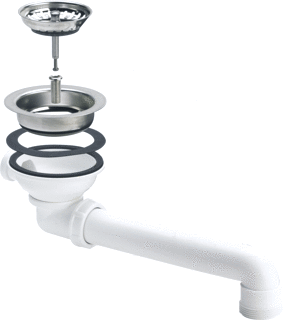 Afbeelding voor Afvoerplug/ overloopcombinatie Viega Multiplex Trio