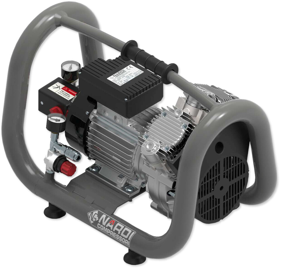 Afbeelding voor Compressor Extreme3T-2Hp 5 ltr. 1.5kW (280 l/min-230V-10bar-1400rpm-73dB-olievrij)