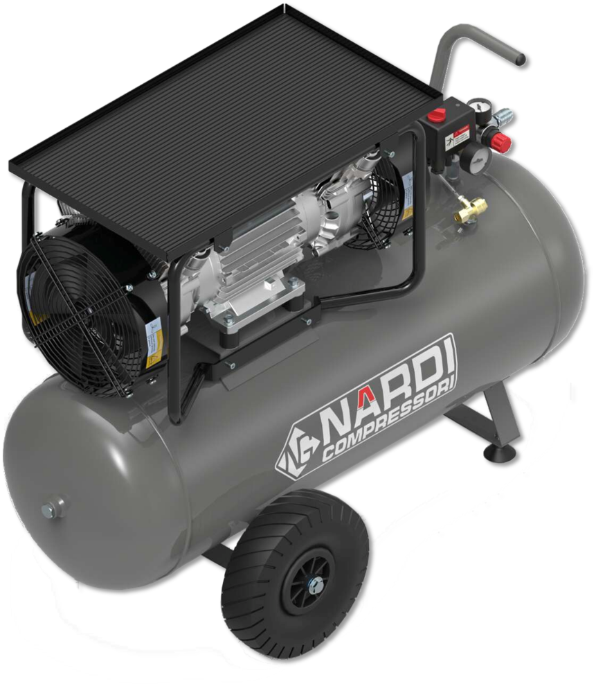 Afbeelding voor Compressor Extreme 4 90 ltr. 1.84kW (384 l/min-230V-10bar-1400rpm-73dB-olievrij)