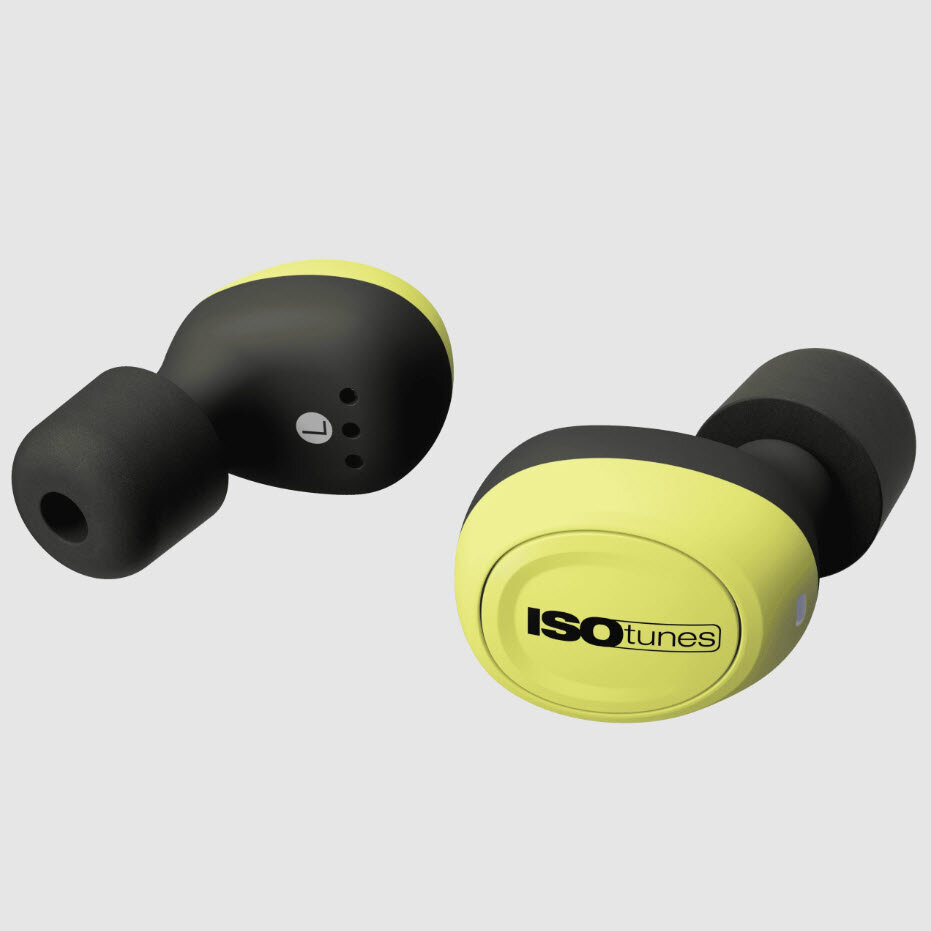 Oordop Free 2.0 Bluetooth Geel