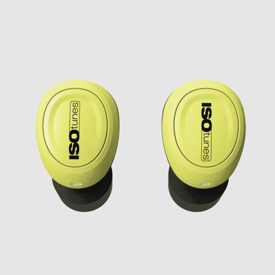Oordop Free 2.0 Bluetooth Geel