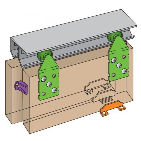 Afbeelding voor Schuifbeslag double top w-24