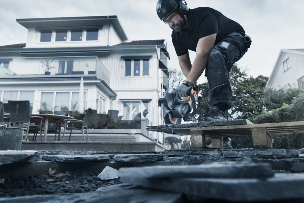 Doorslijper 2700 watt K4000 (incl. zaagblad 350mm)