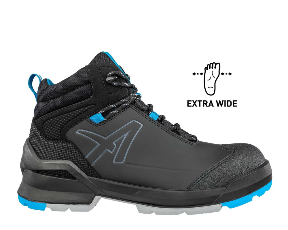Afbeelding voor Albatros Schoen Tavaral laag S3L ESD zwart/blauw Tavaral