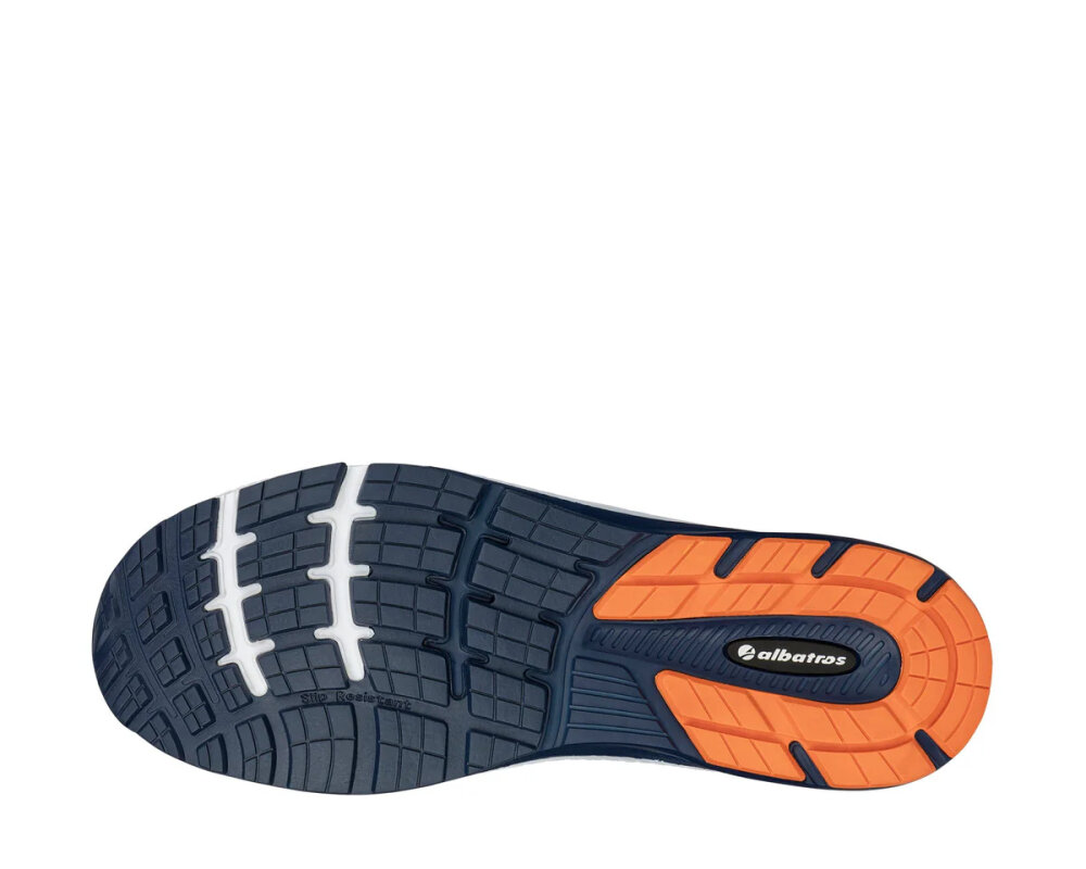 Schoen Vigor 2 impulse laag S3S ESD - blauw/oranje 39