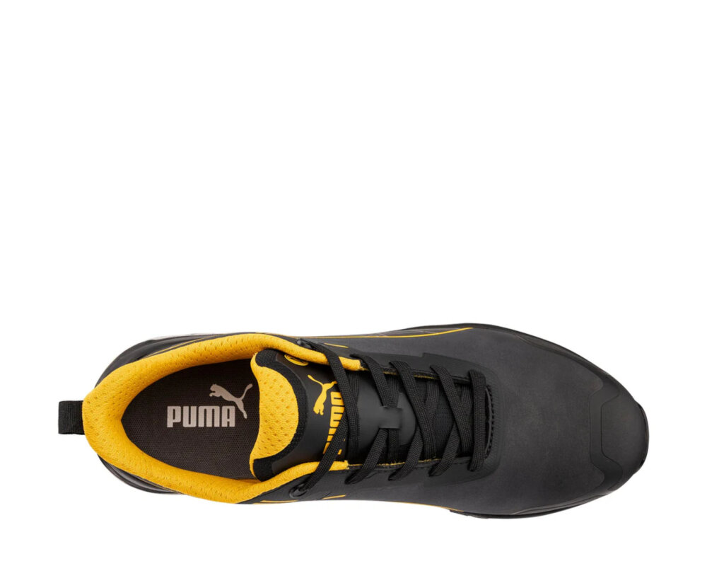 Schoen Xplore laag S3S - antraciet/geel 41