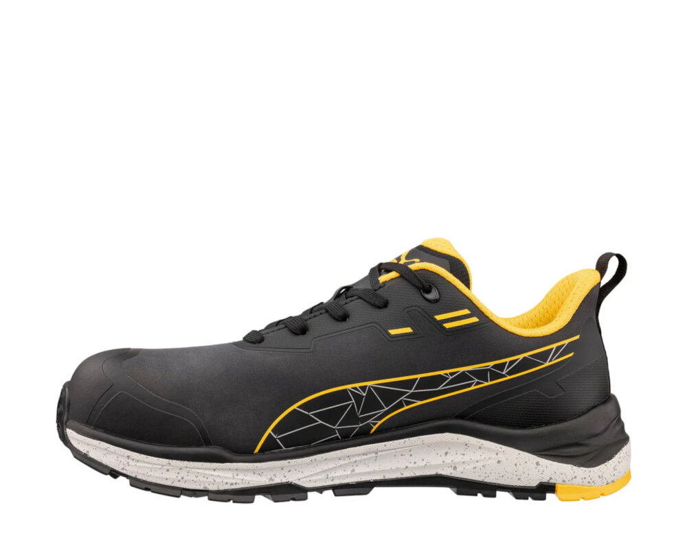 Schoen Xplore laag S3S - antraciet/geel 41
