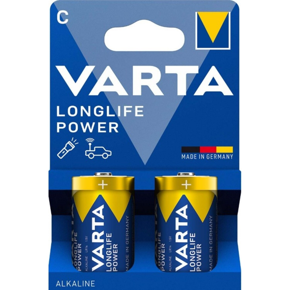 Batterij Varta C=baby 4914(2)sb