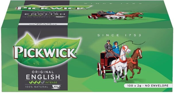 Afbeelding voor Thee engelse 2gr.(100) p.doos