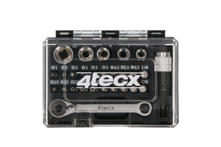 Afbeelding voor Bitset mini ratel 27-delig