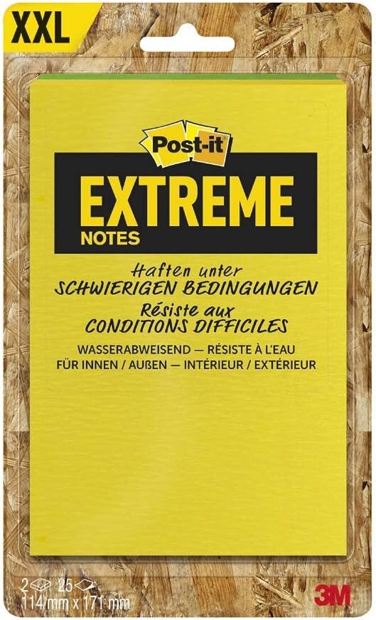 Afbeelding voor Post-it extreme 114x171(2)blok