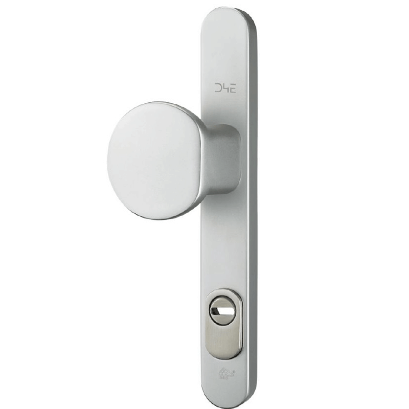 Afbeelding voor Vh-buitenschild+knop smal rond 32x246mm kerntrek PC92-F1 SKG***