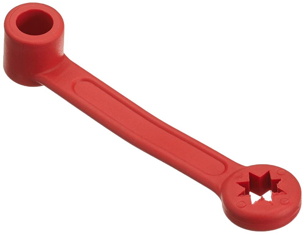 Afbeelding voor Afsluitdop rood vloeistofslang