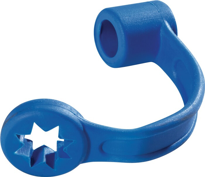 Afbeelding voor Afsluitdop blauw vloeistofslang