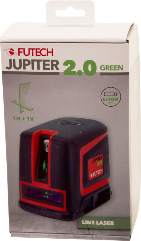 Laser kruislijnlaser pendelnivilering Jupiter 2.0 groen