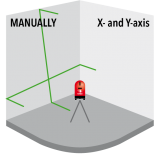 Laser kruislijnlaser pendelnivilering Jupiter 2.0 groen