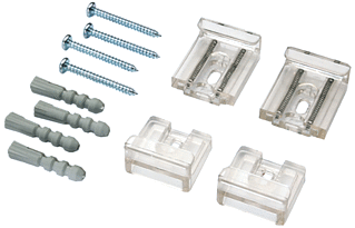 Afbeelding voor Spiegelklemset kunststof 4dlg