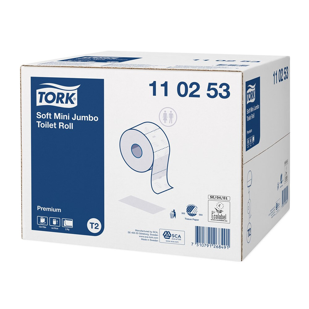 Afbeelding voor WC-rol Tork Mini Jumbo per pak (12stuks)