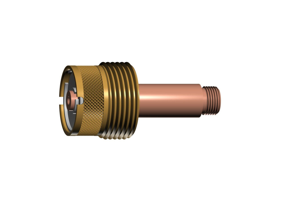 Afbeelding voor Spantanghouder + gaslens 2,4mm groot 45V64