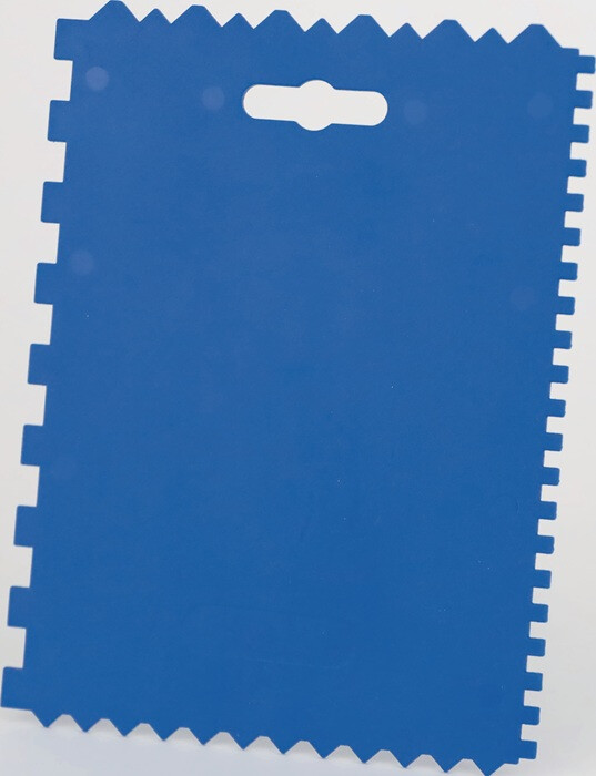 Afbeelding voor Lijmspatel getand 177x130mm