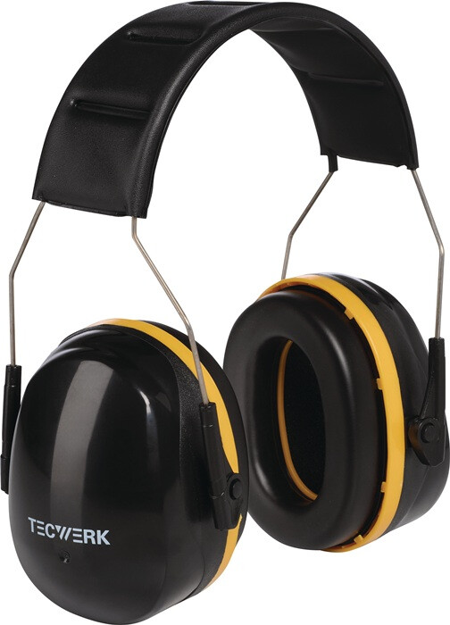 Afbeelding voor Oorkap safeline zw/geel 30db