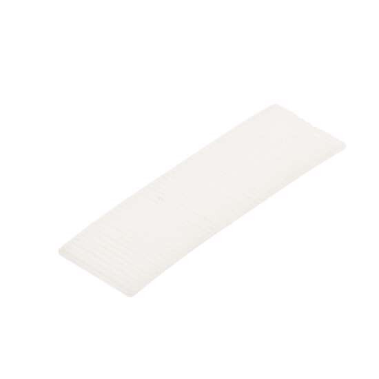 Afbeelding voor Glasblokje wit 20x1x100mm