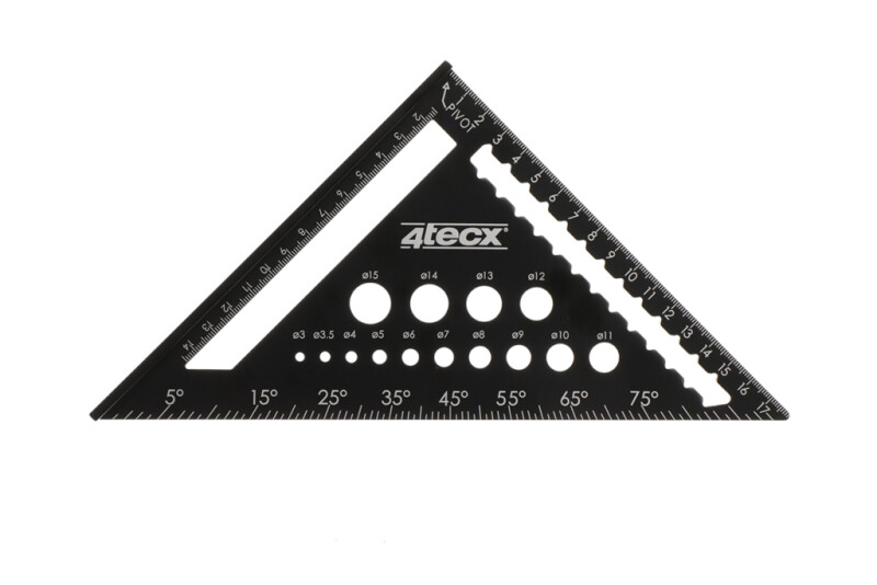 Afbeelding voor Timmermanswinkelhaak alu 180mm