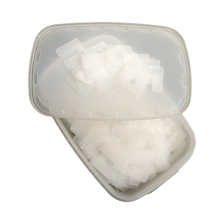 Uitvulplaatjes 1 mm wit box 480 stuks