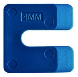 Afbeelding voor Uitvulplaatjes 4 mm blauw box  144 stuks