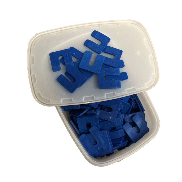 Uitvulplaatjes 4 mm blauw box  144 stuks