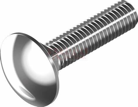 Afbeelding voor Slotbout met moer DIN 603/555, verzinkt