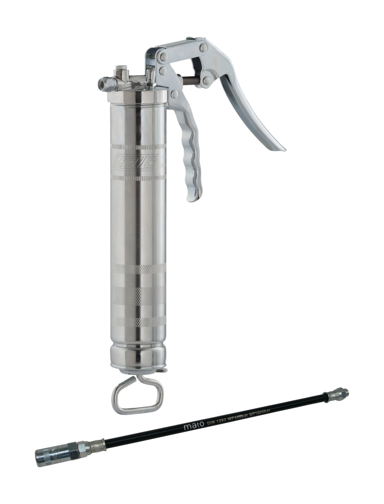 Afbeelding voor Schaarvetspuit pistoolgreep M10x1 met slang 400G