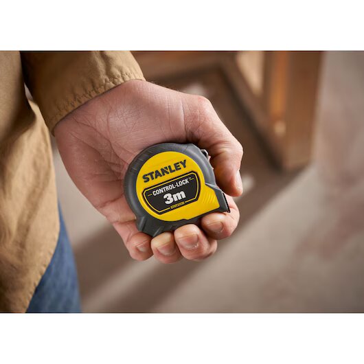 Rolbandmaat Control-Lock 19mm-3mtr
