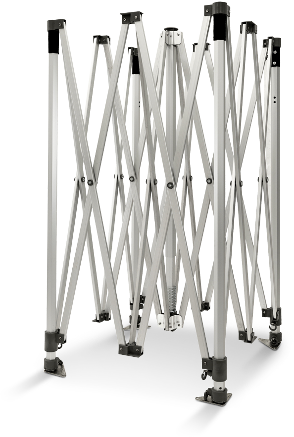 Doorwerktent 3x3mtr Zwart (Go-Work 40)