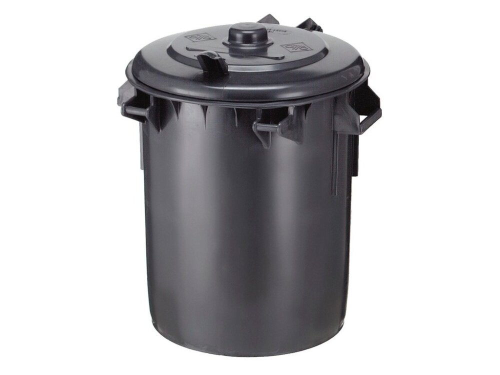 Afbeelding voor Afvalbak kunststof grijs 70ltr
