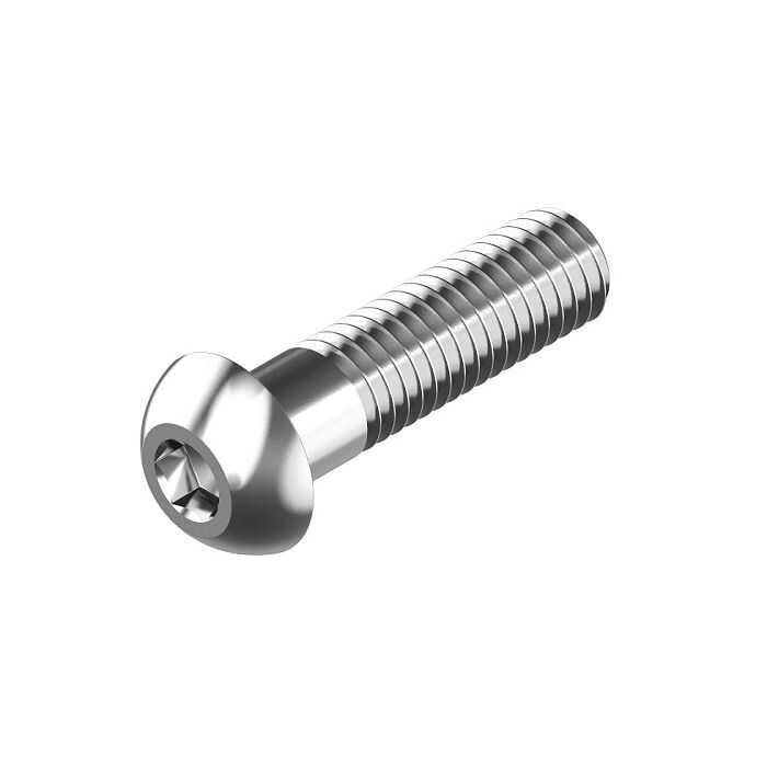 Afbeelding voor Inbusbout ISO 7380 RVS A2 M4x10 lage bolkop