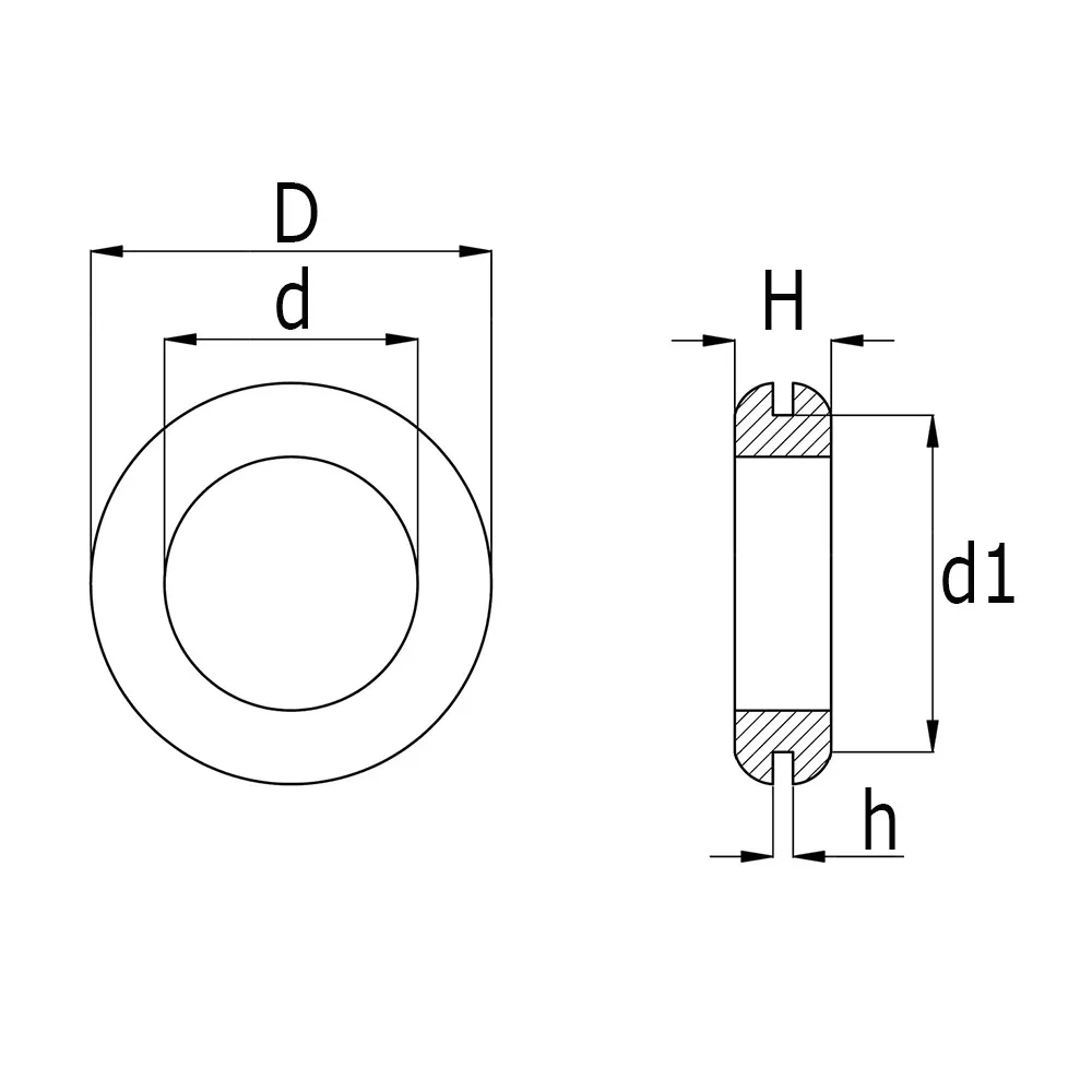 Kabeltule PVC 12x4x17x22x10mm