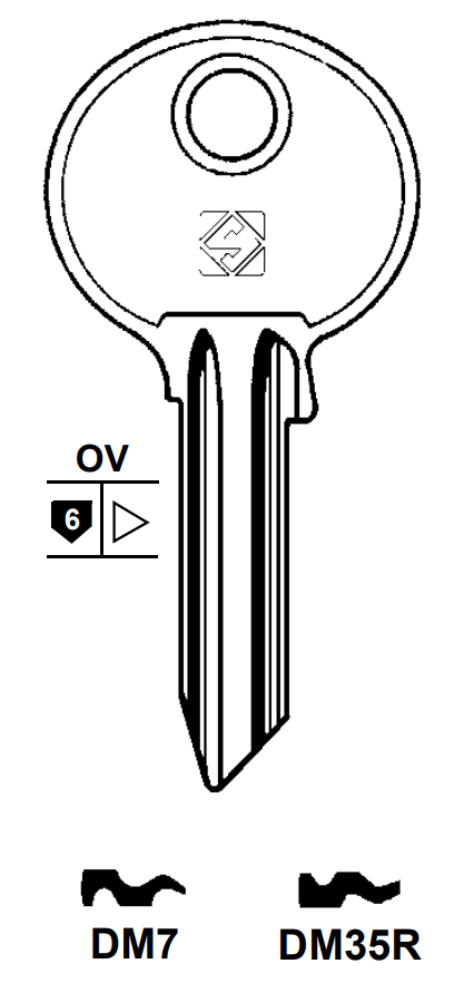Cilindersleutel dm7