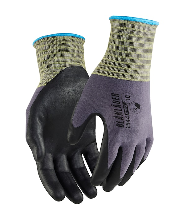 Afbeelding voor  Handschoenen Touch 2944 nitril-gedipt grijs L/9