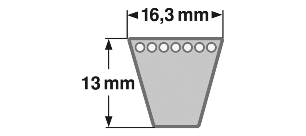 V-Snaar SPB-1600 mm Lw