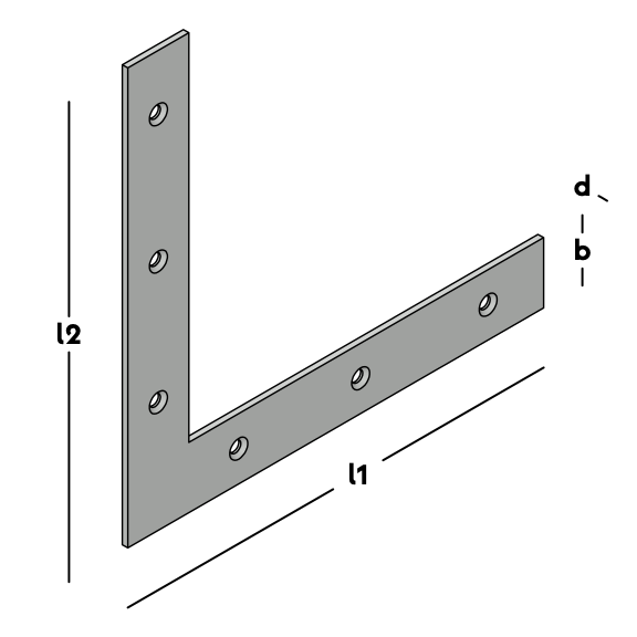 Raamhoek EV 150x150mm (23x2.5)